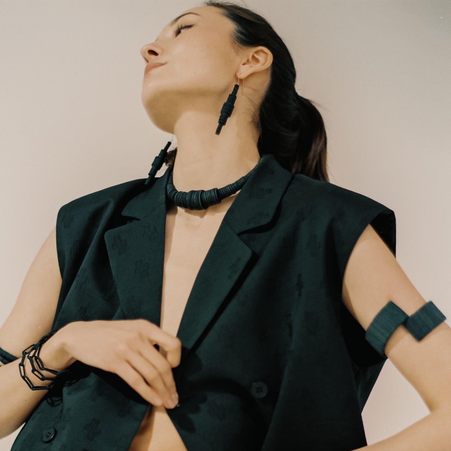 Gradient Dangle Earrings