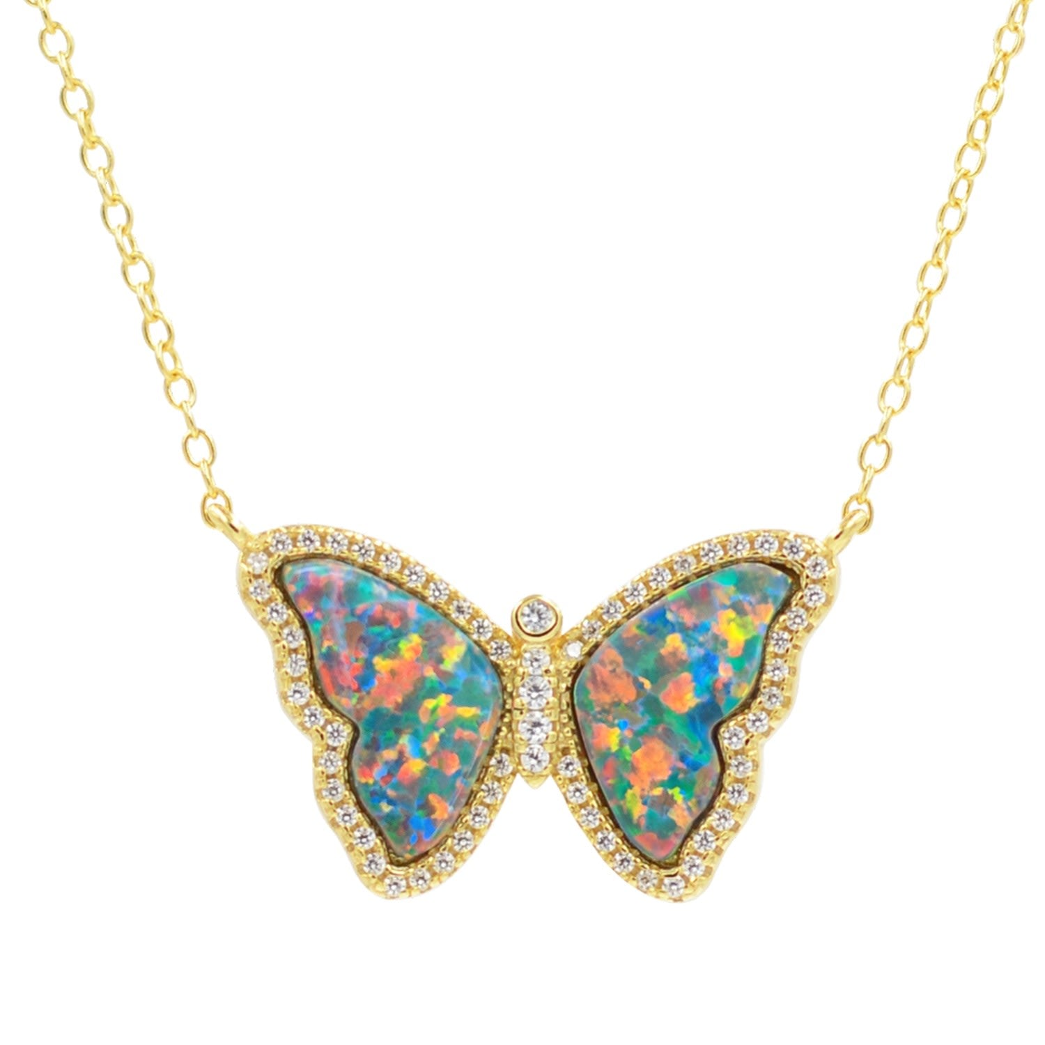 Opal Butterfly - Black