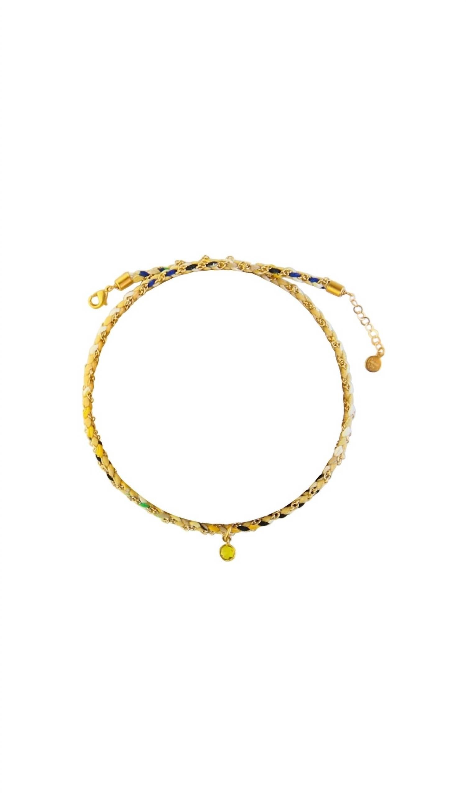 Round About Choker In Gold