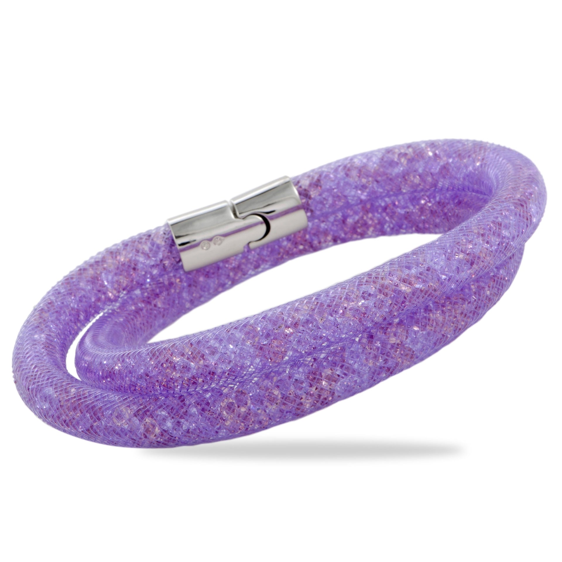 Swarovski Stardust Mauve Double Bracelet