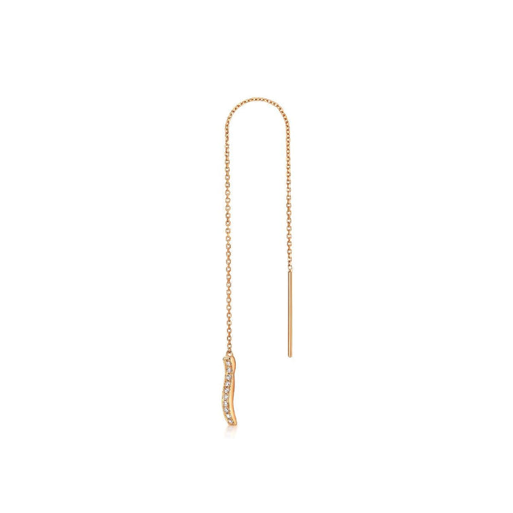 timeless-rose-gold-diamond-single-earring-chow-sang-sang