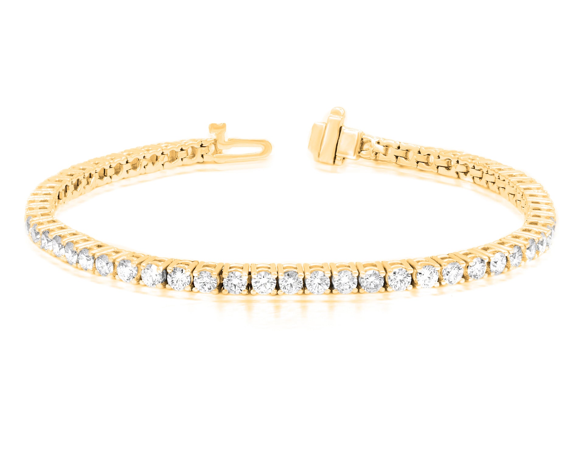 Diana M 4.00 Carat Diamond Tennis Bracelet