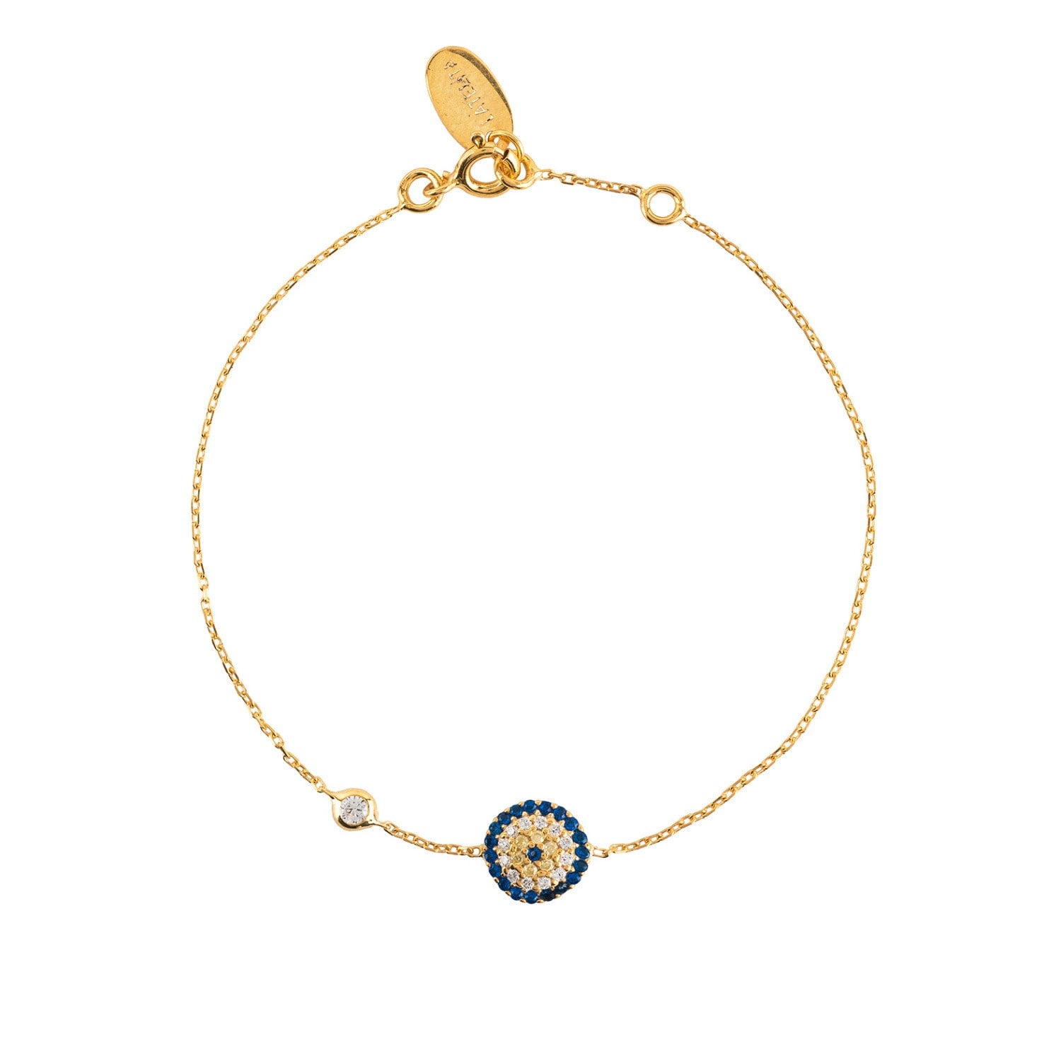 Evil Eye Bracelet Gold