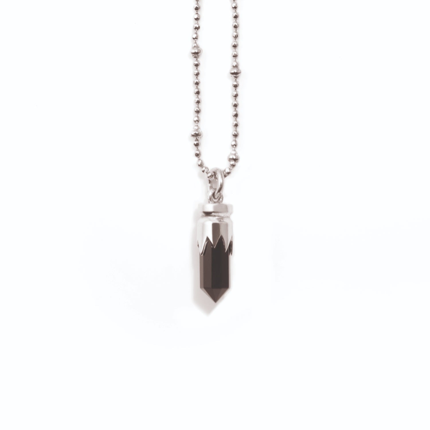 Bullet Necklace Silver