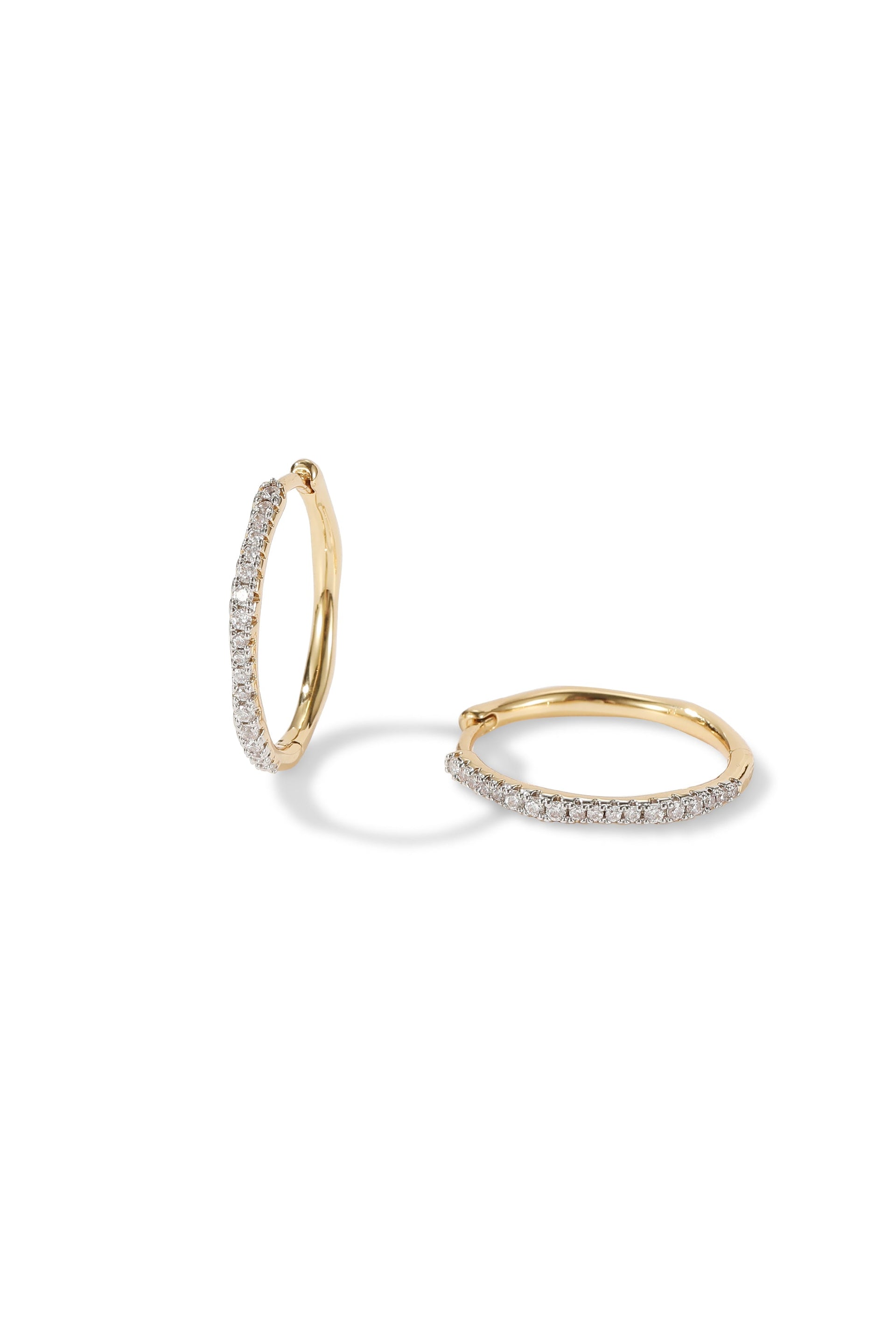 Gaia Celestial Sunburst Mini Hoop Earrings