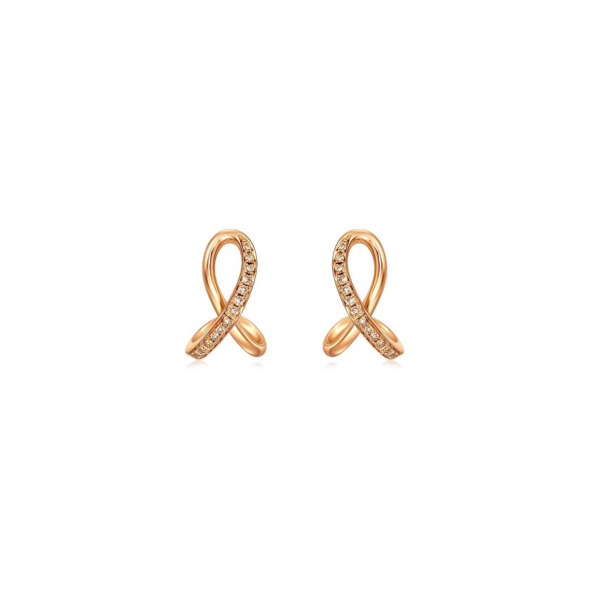 form-rose-gold-brown-diamond-earrings-chow-sang-sang