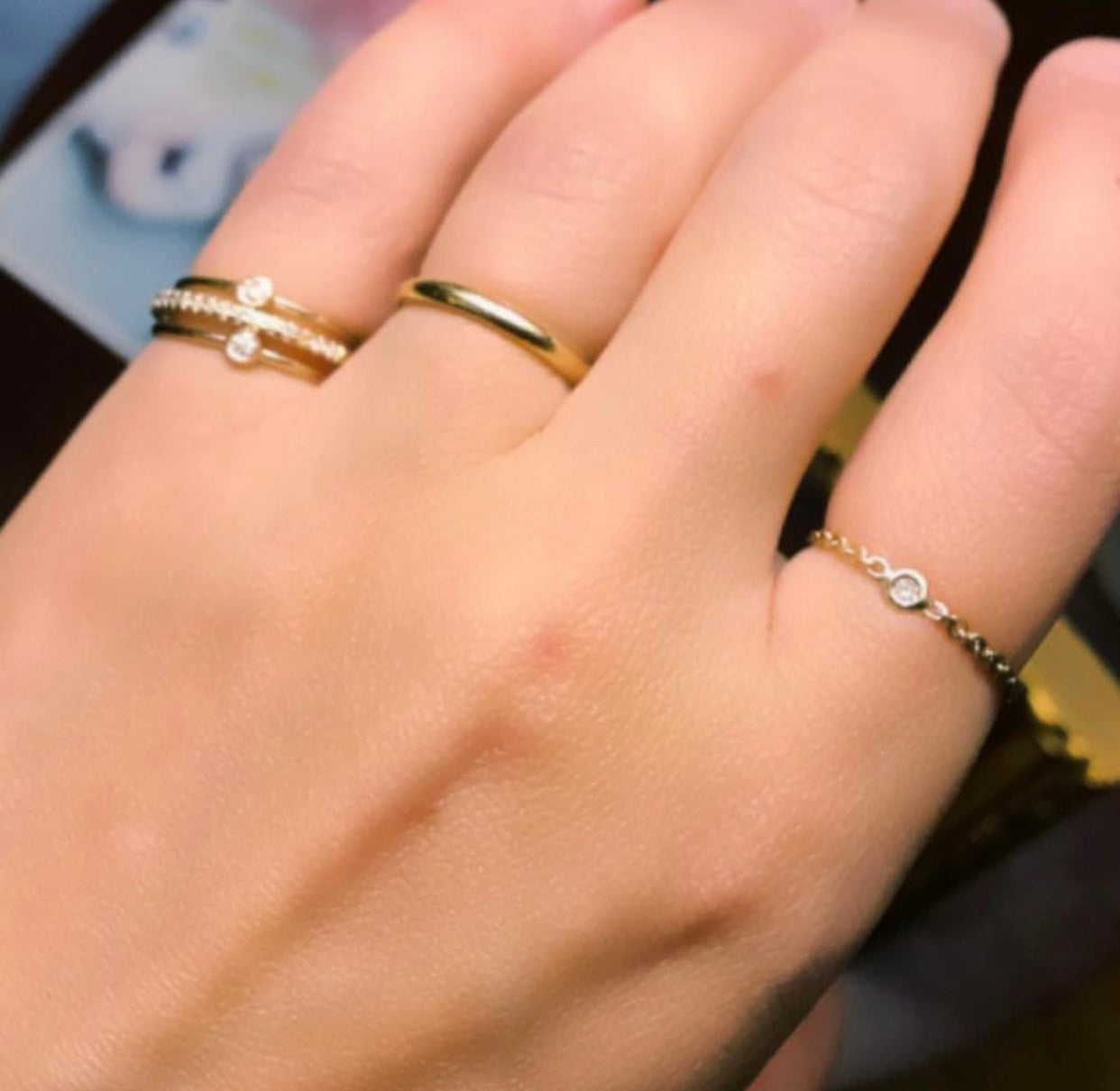 Halfway Diamond Eternity Ring