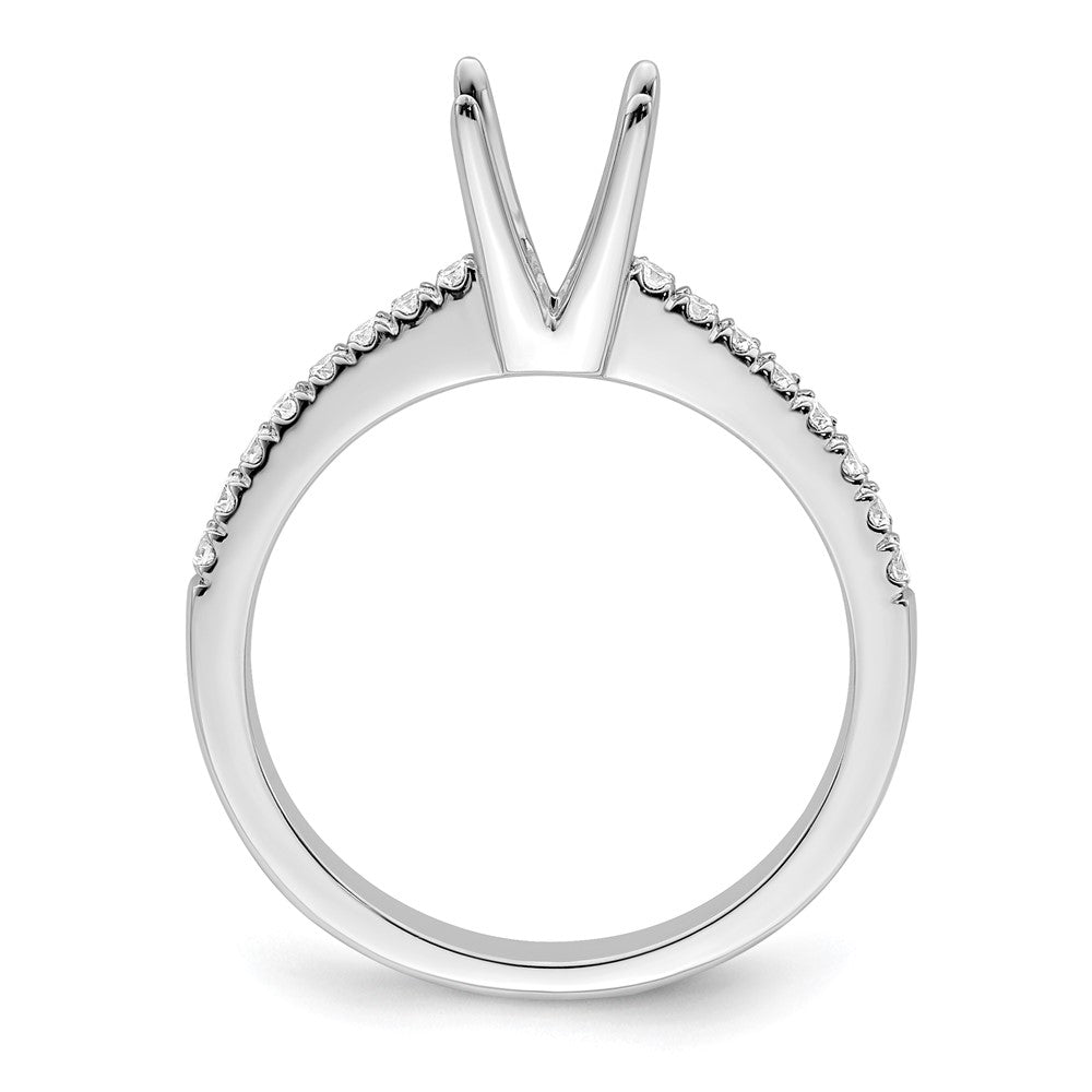 14k White Gold Lab Grown Diamond Wedding Band Ring 0.7ct Clarity- VS Color- G-H