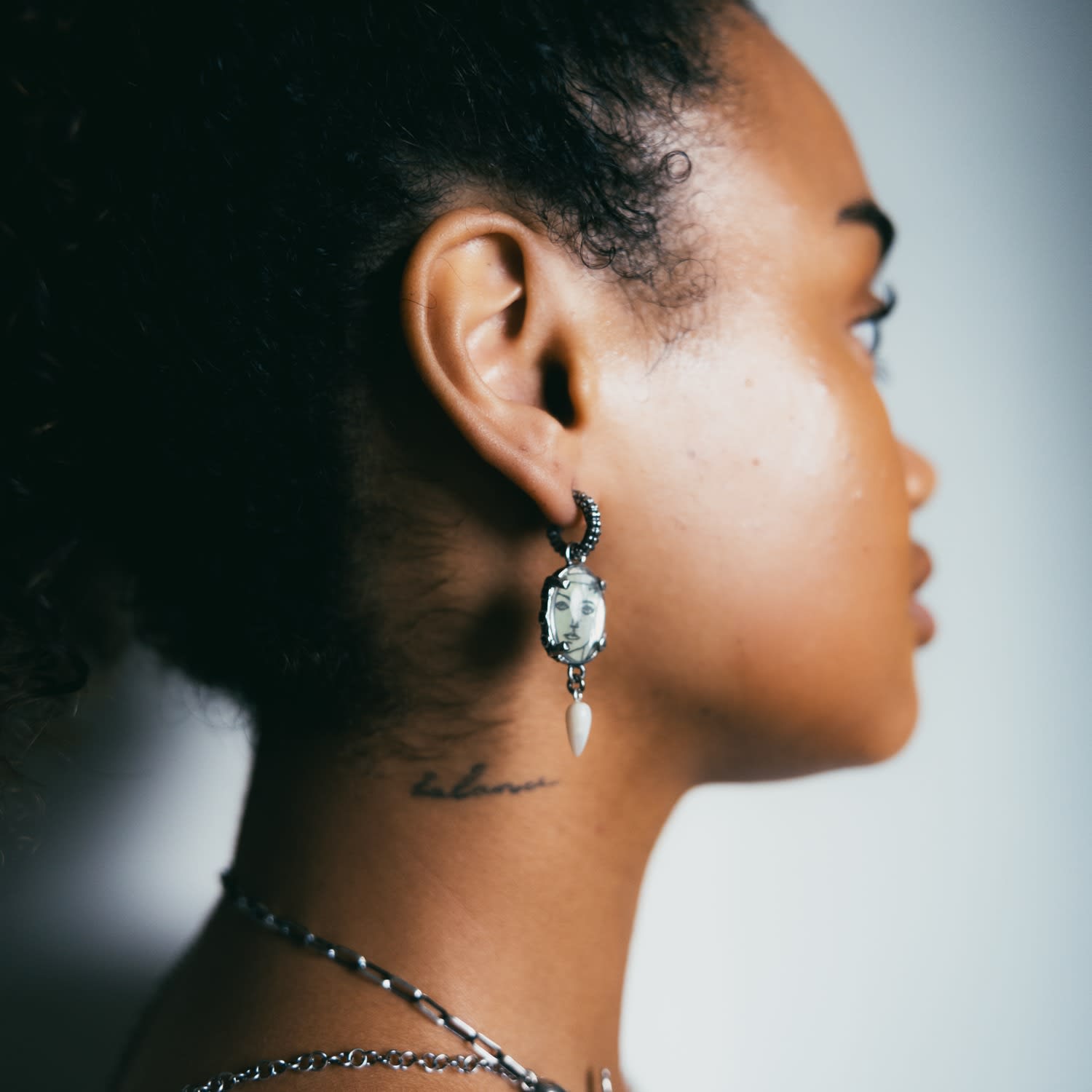 Back To The Future - Mother Of Pearl Earrings