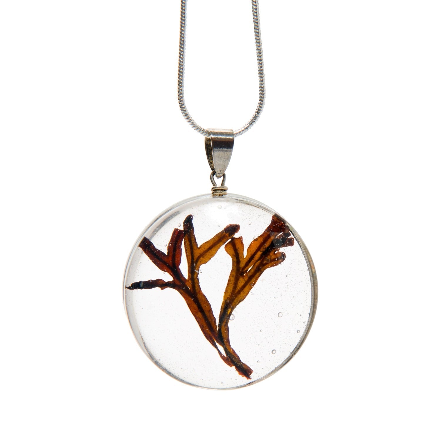 Baltic Seaweed – Glass Pendant