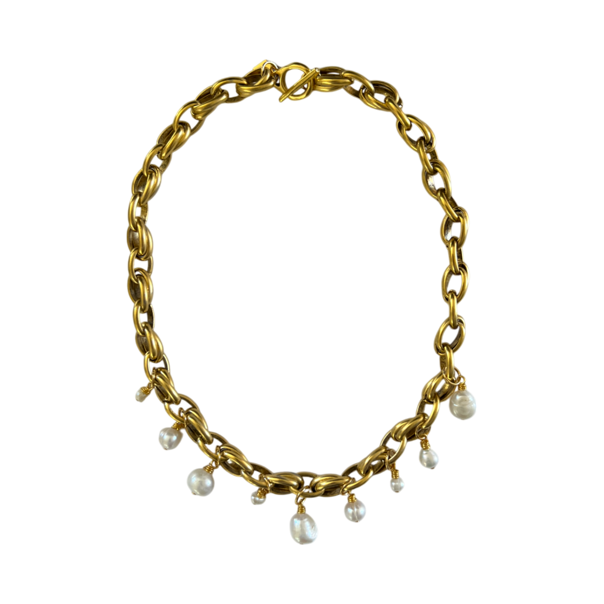 Bari Pearl Charm Necklace