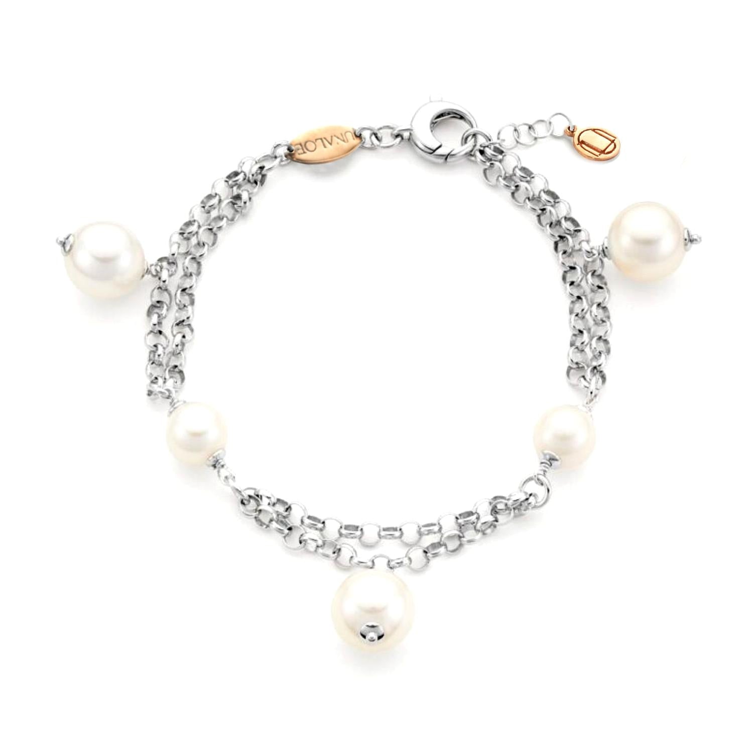 Baroque Pearl Bracelet – Sterling Silver