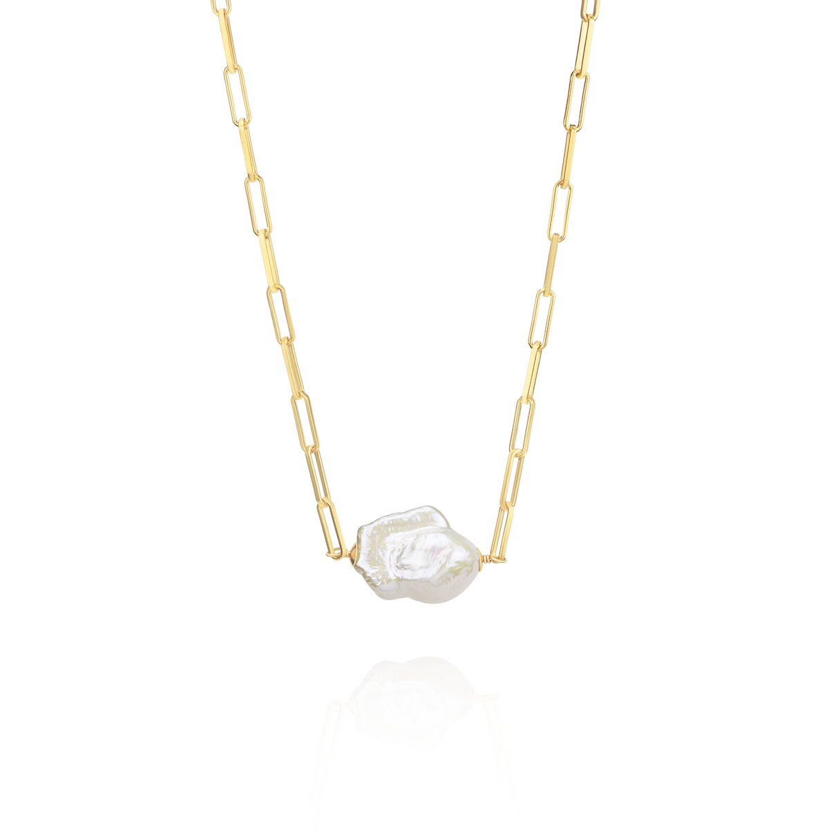 Baroque Pearl Choker Necklace