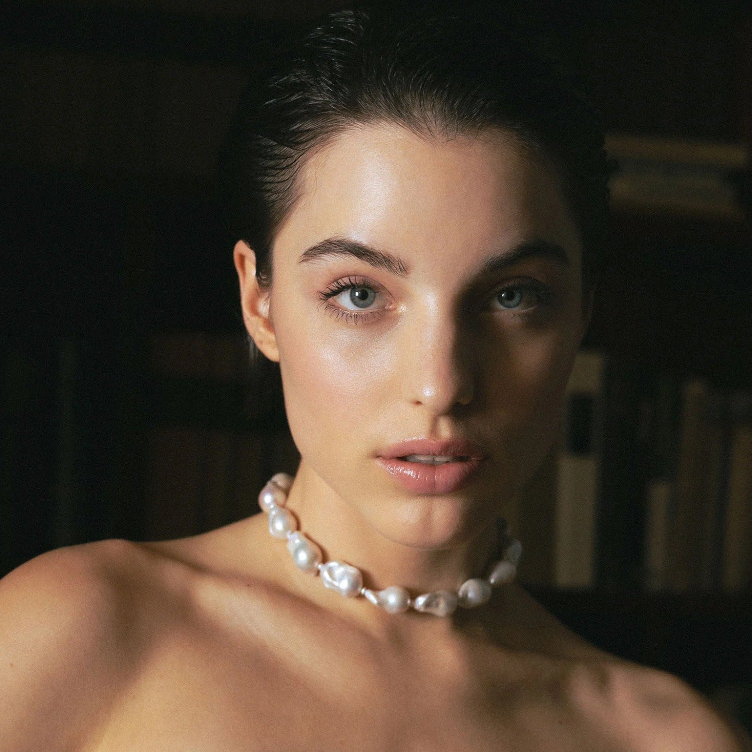 Baroque Pearl Choker