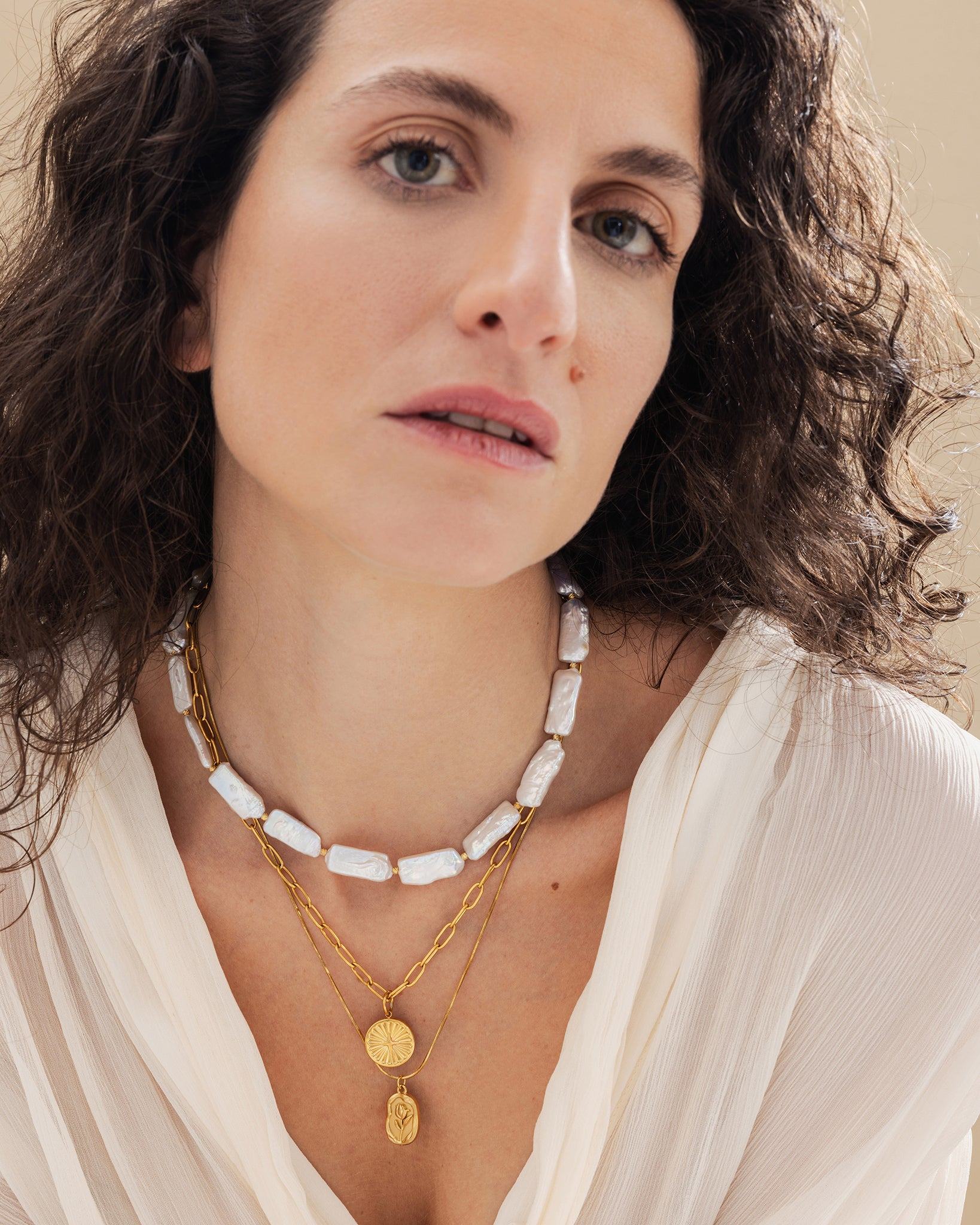 Baroque Pearl Necklace