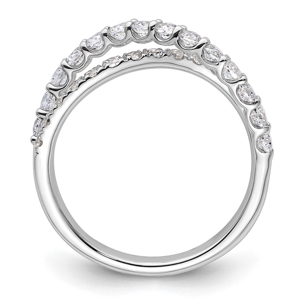 14k Gold Lab Grown Diamond Wedding Band Ring 1ct Clarity- VS Color- D-E