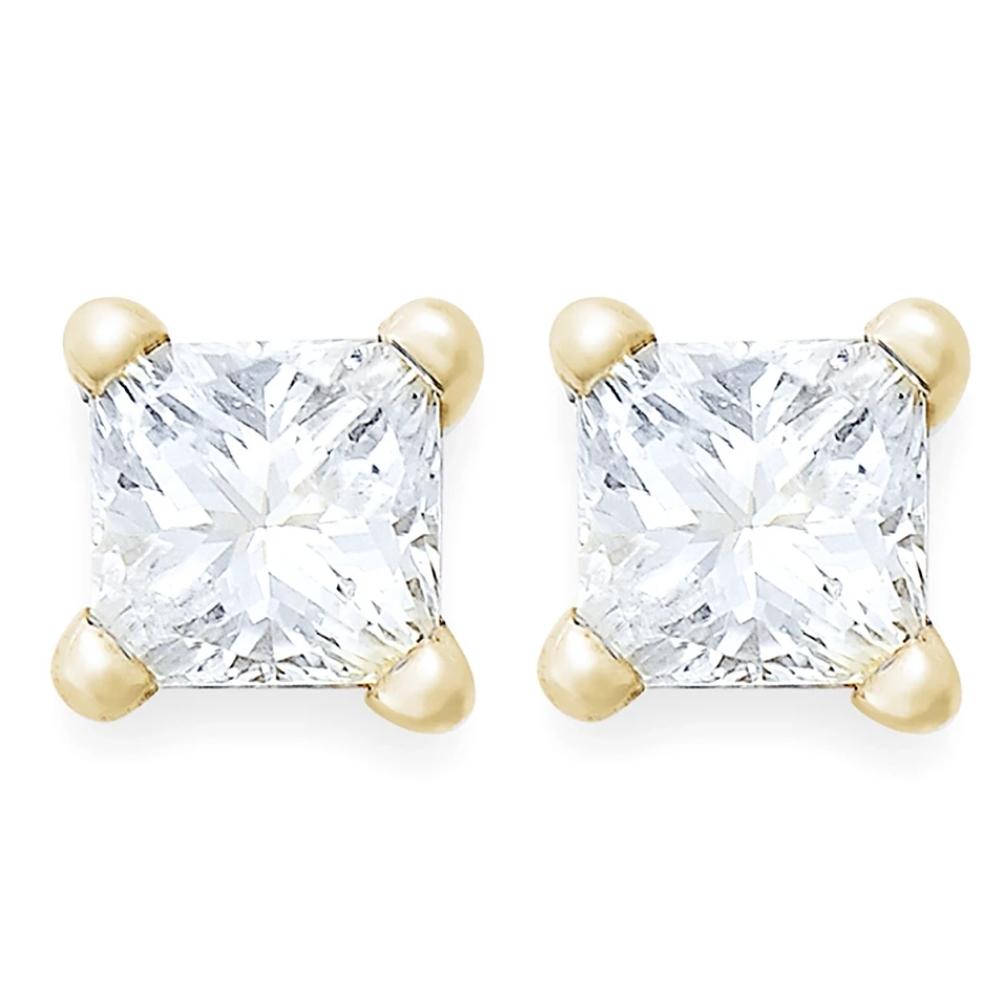 1/5ct Diamond Studs 14K Yellow Gold