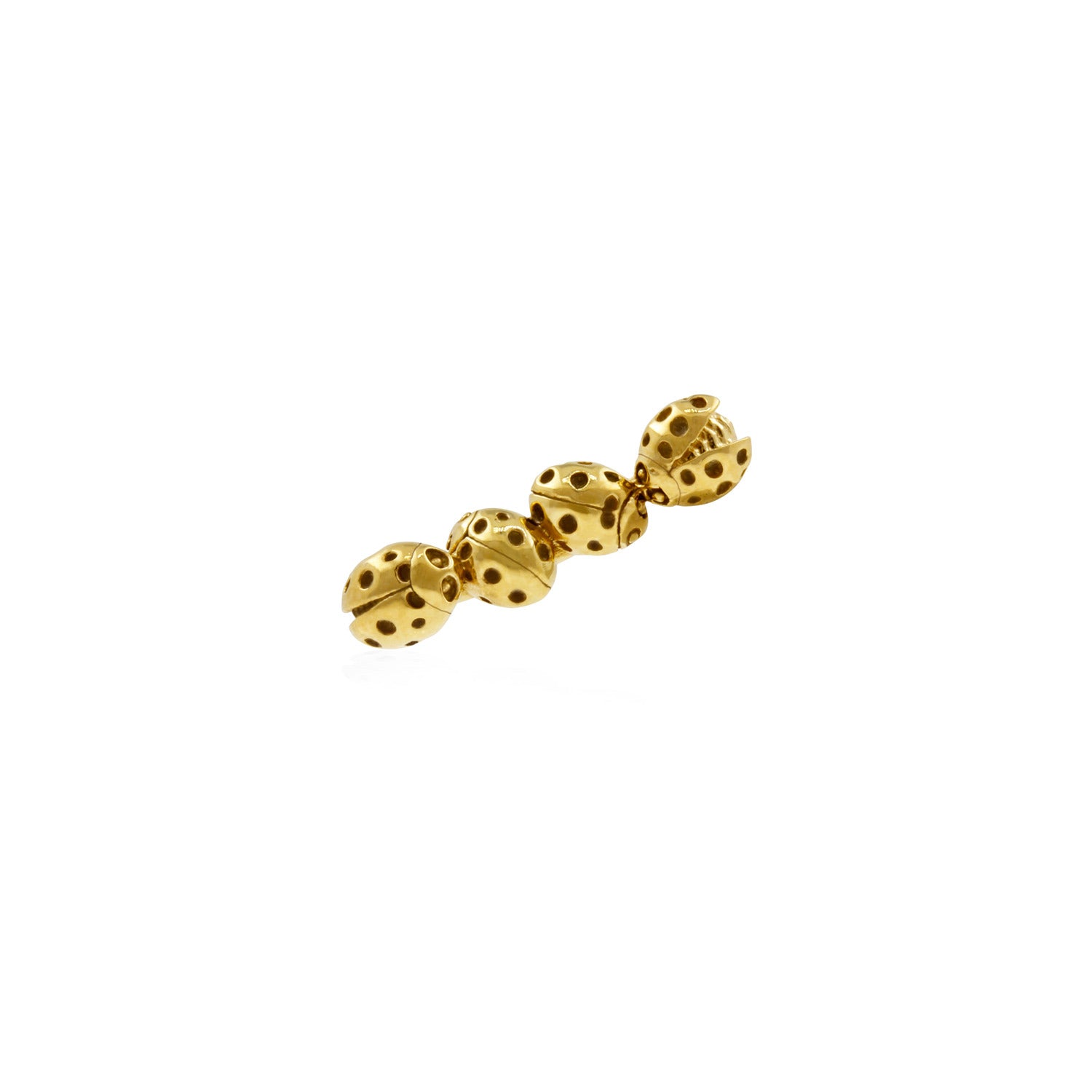 Ladybirds Climber Earring Single-Gold