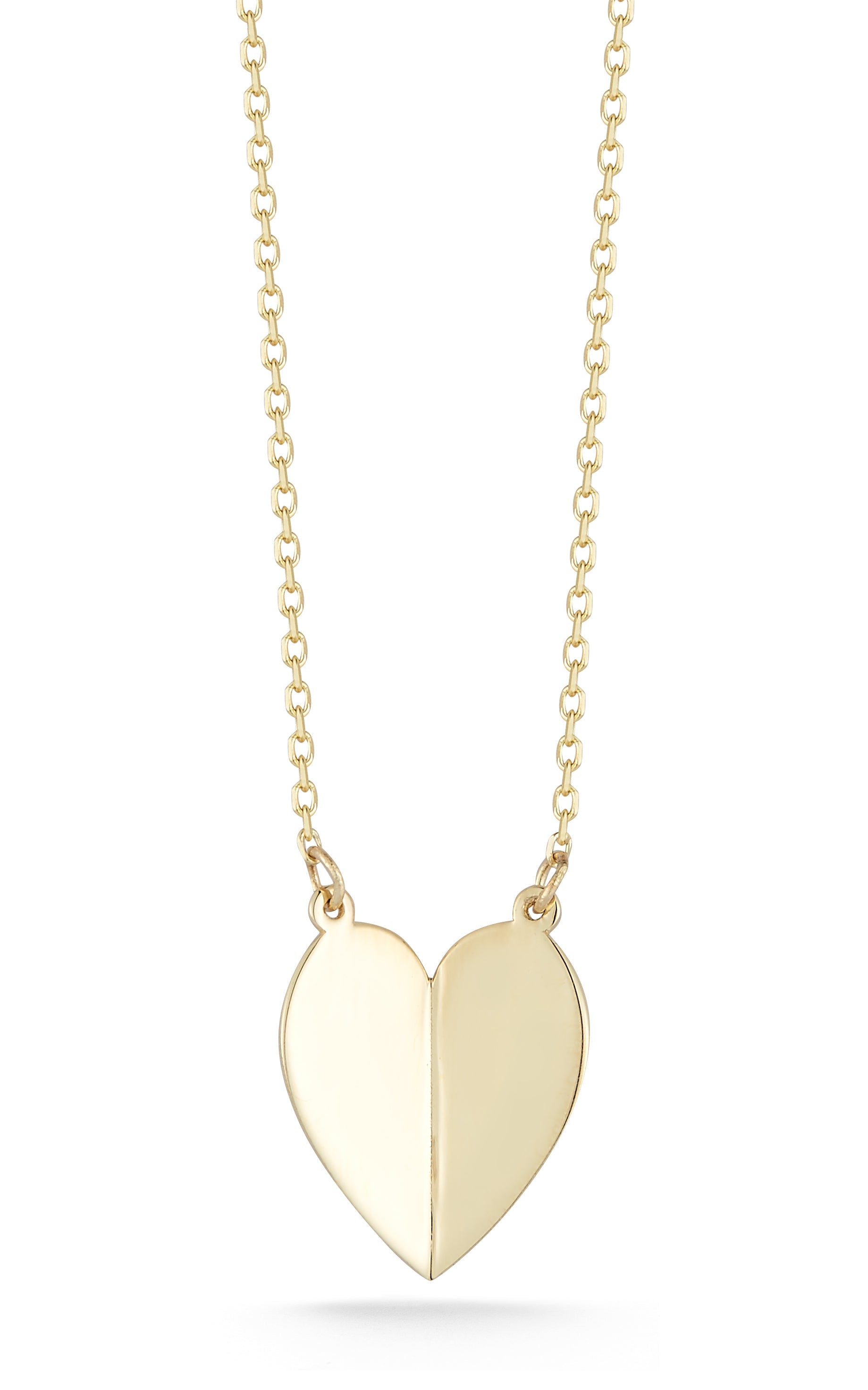 14K Gold Heart Necklace