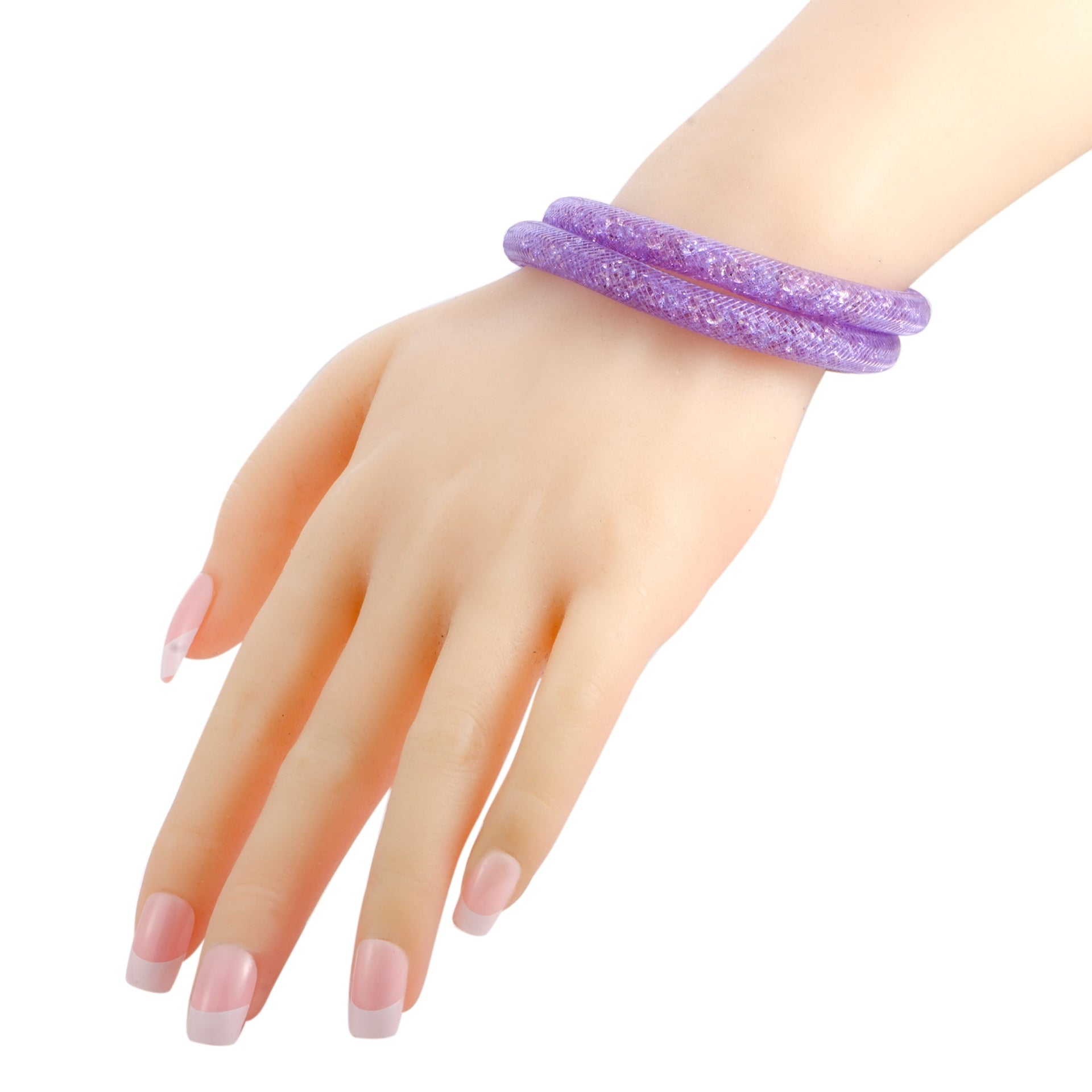 Swarovski Stardust Mauve Double Bracelet