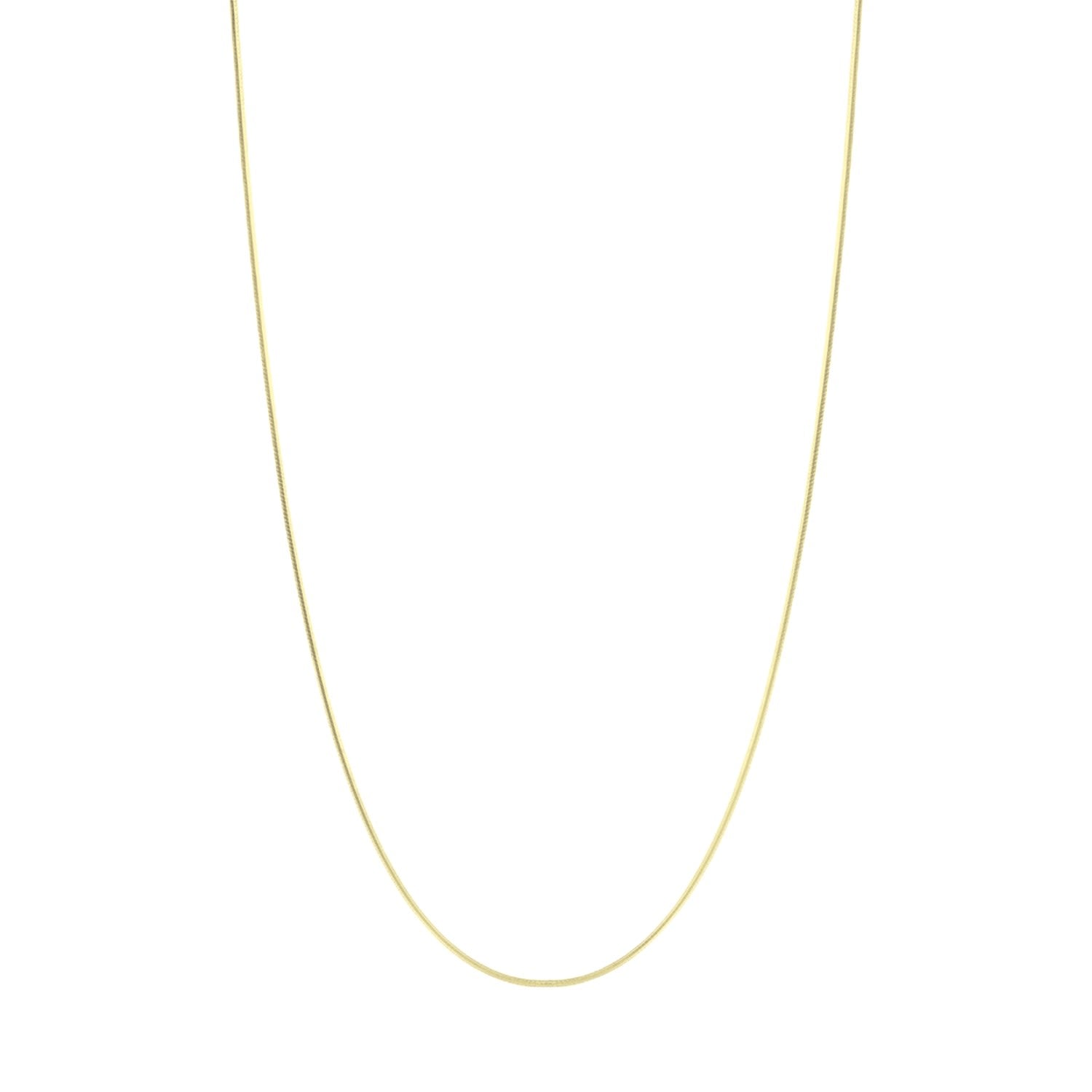 Italian Fine Sterling Silver Chain - Gold