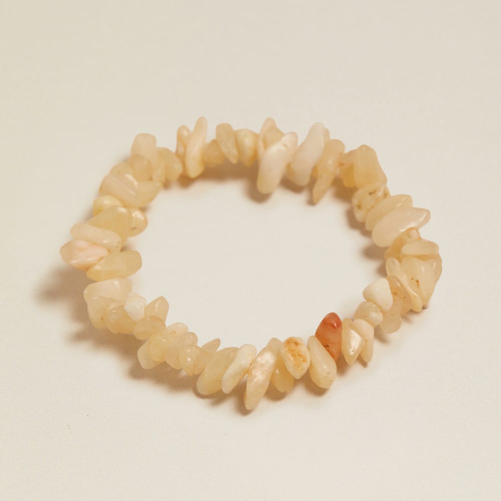 Vintage Citrine Chip Bracelet