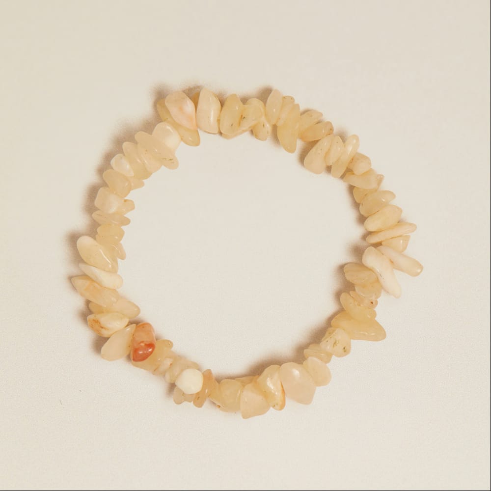 Vintage Citrine Chip Bracelet