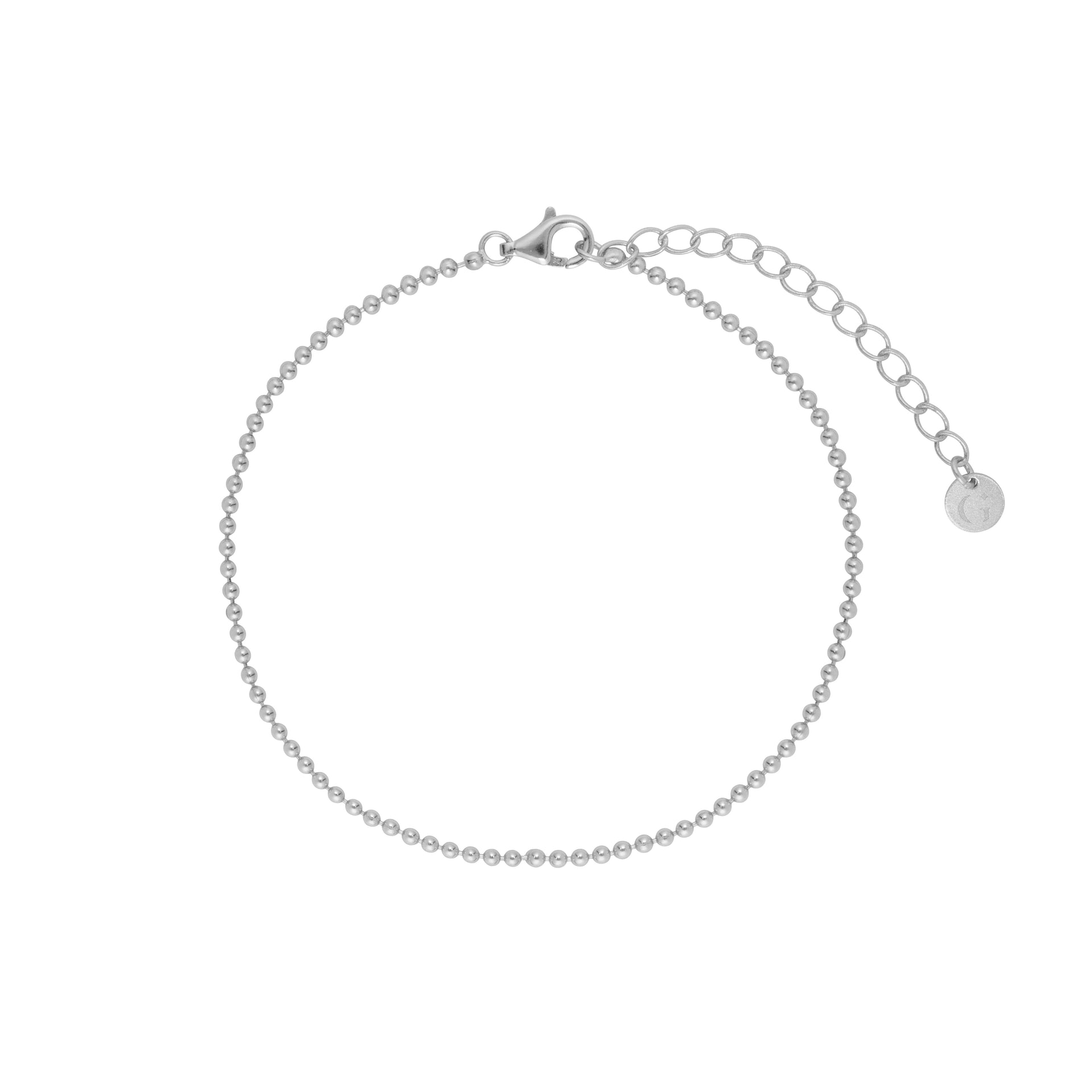 Beaded Bracelet In Silver
