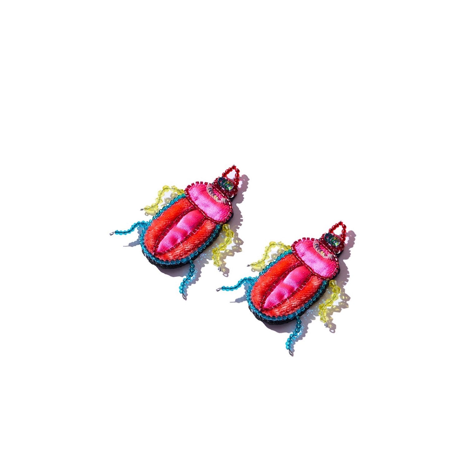 Beetle Earrings