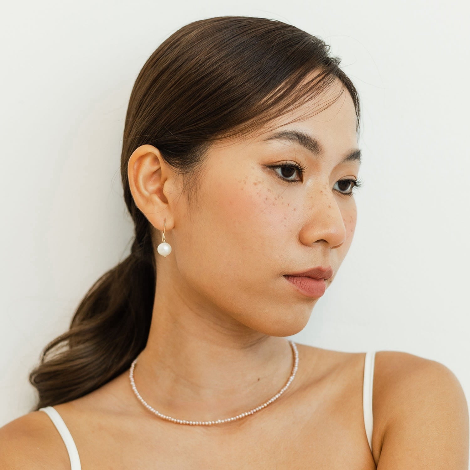 Bella Necklace Pink Freshwater Pearls