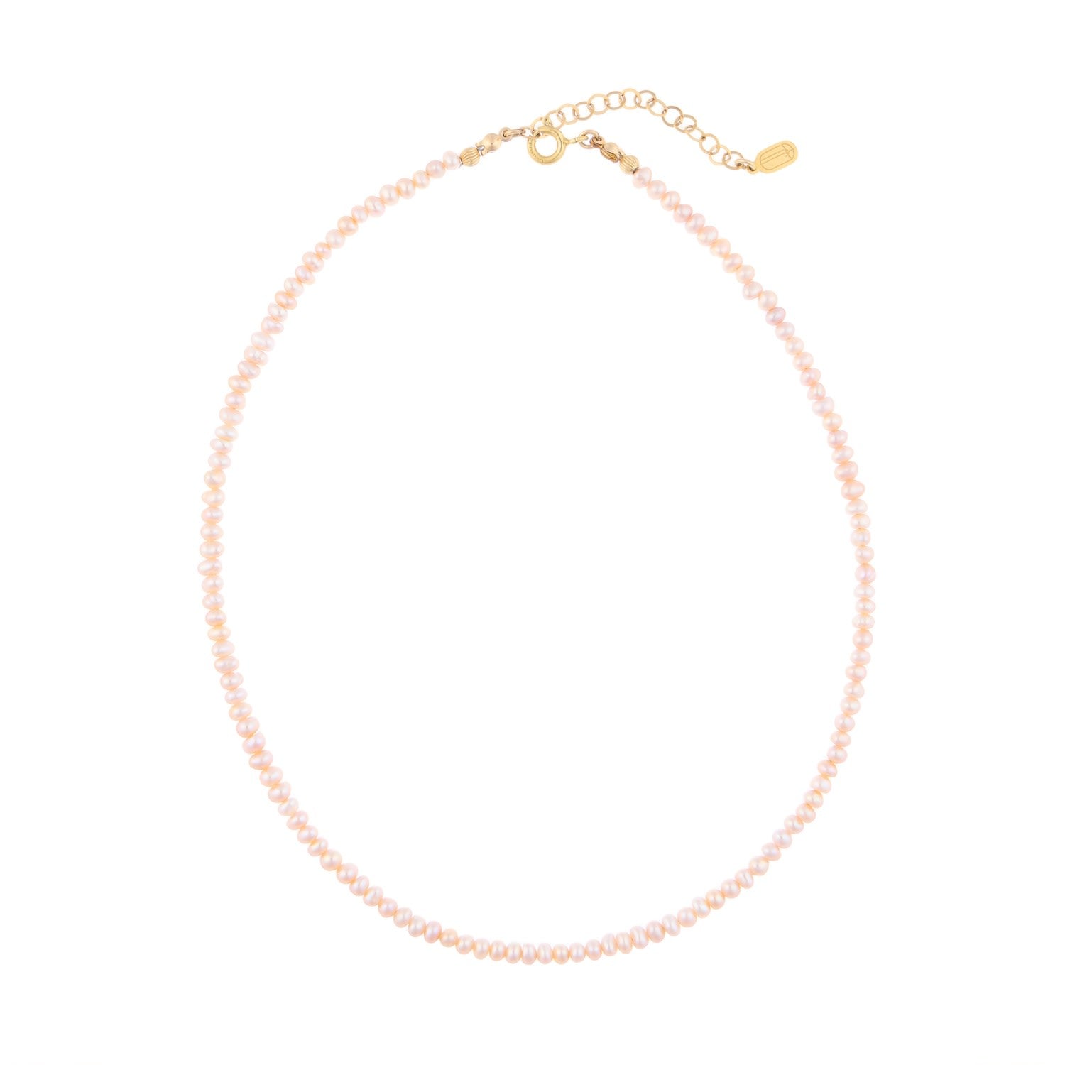Bella Necklace Pink Freshwater Pearls