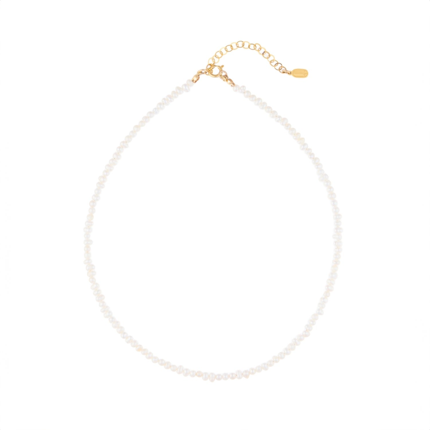 Bella Necklace White Freshwater Pearls