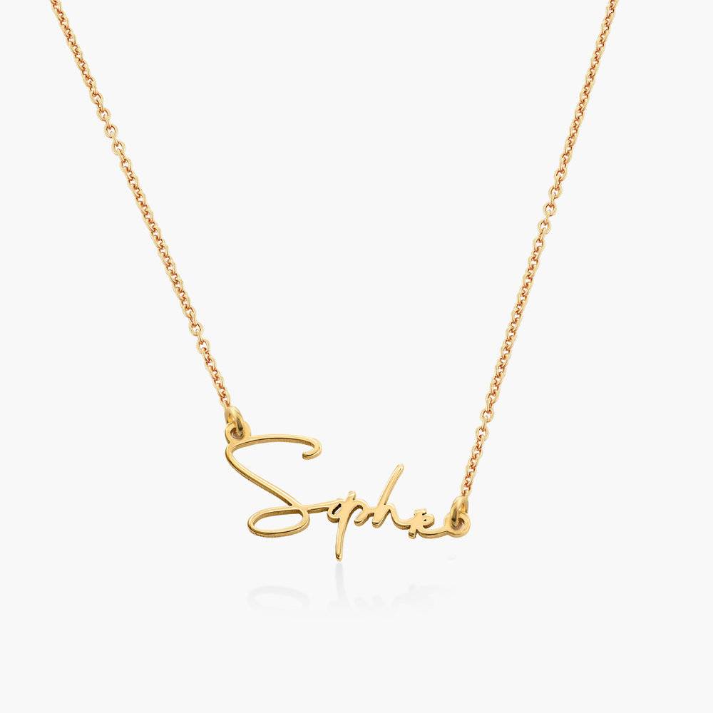 Paris Name Necklace in Gold Plating