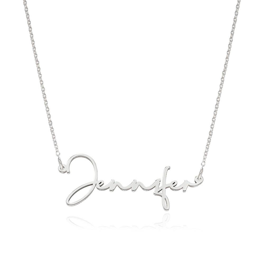 Paris Name Necklace in Silver
