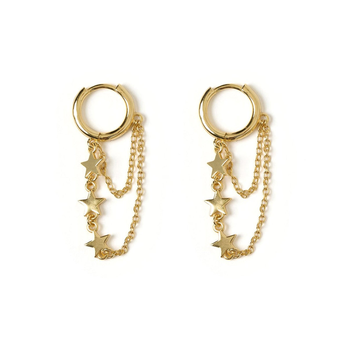 Bellini Gold Huggie Earrings