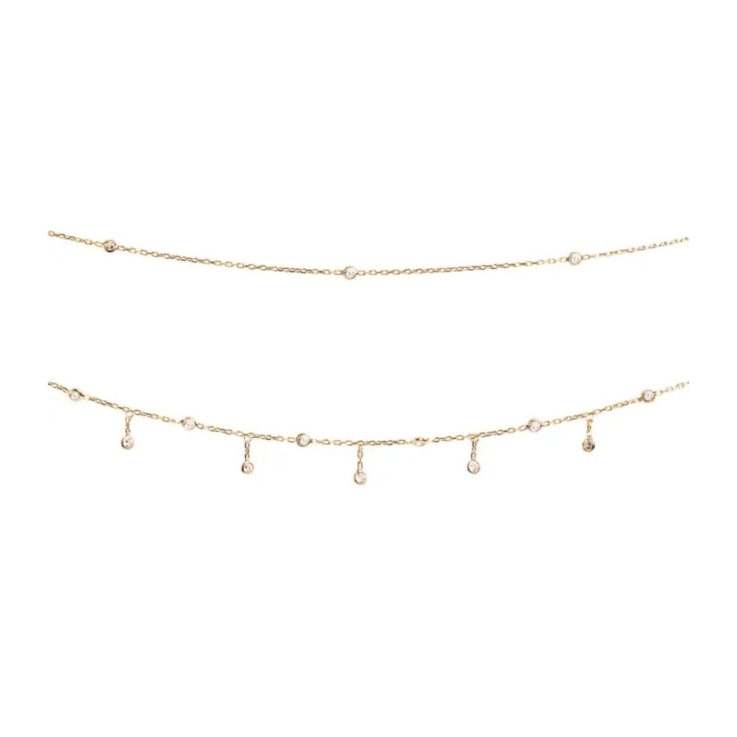 Belly Double Chain - Gold