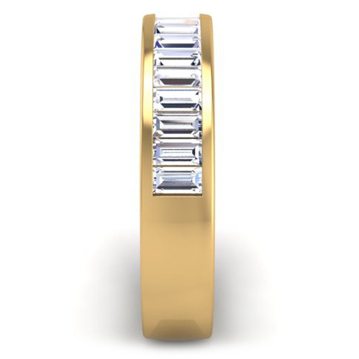 Eternal Baguette Diamond Wedding Band