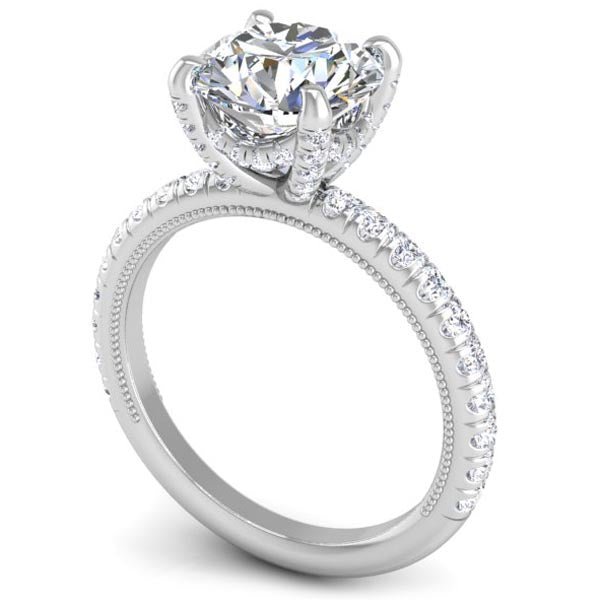 Round Cut Orion Diamond Engagement Ring