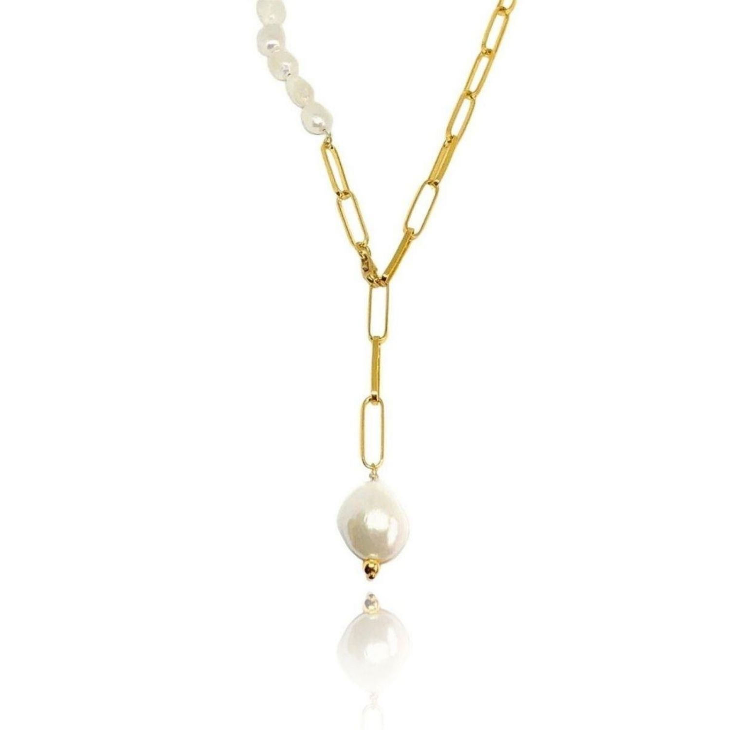 Bety Chain Pearl Necklace