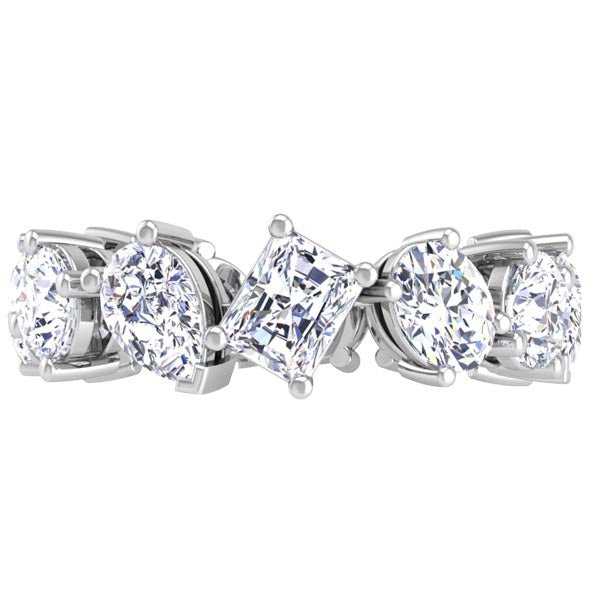 BGLG Madison Mixed Cut Lab-Grown Diamond Anniversary Band