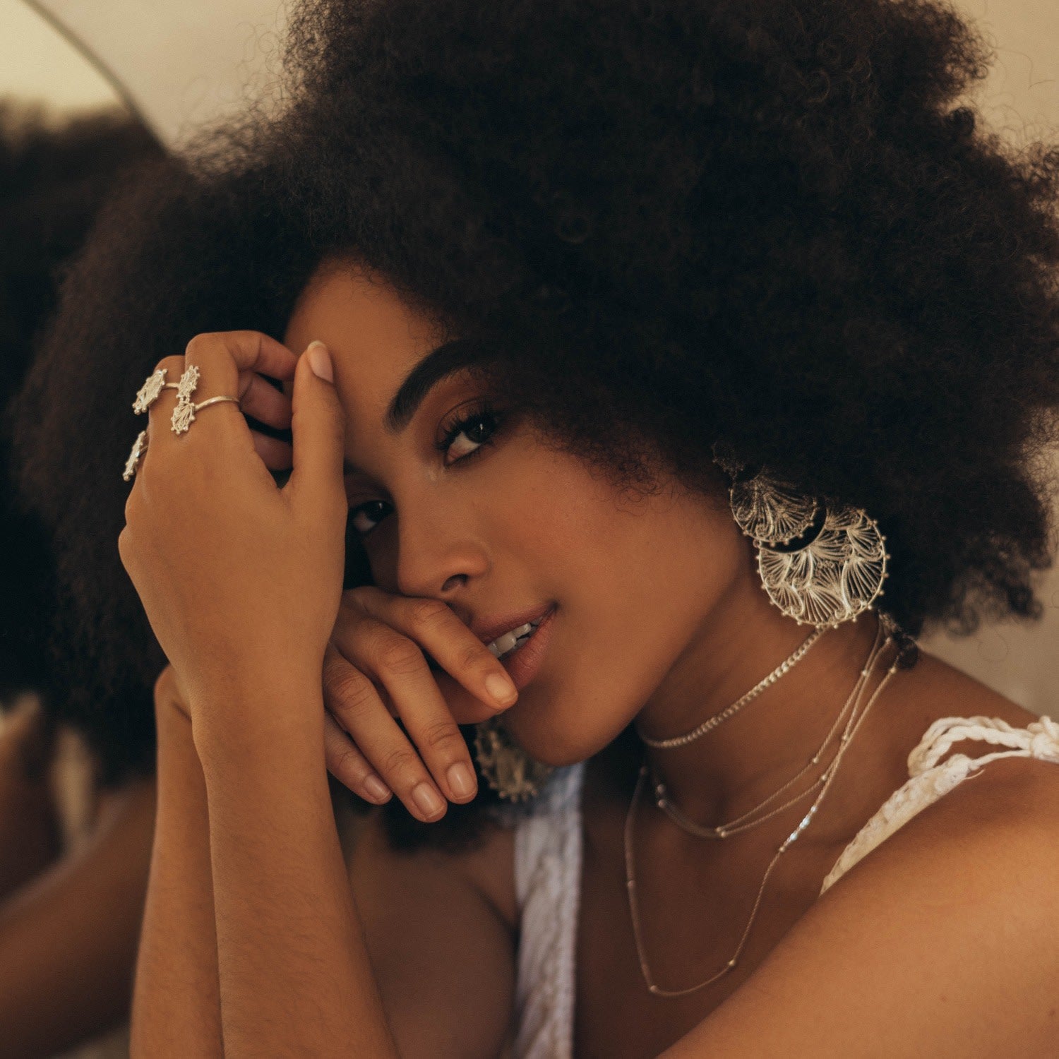 Alma Statement Earrings