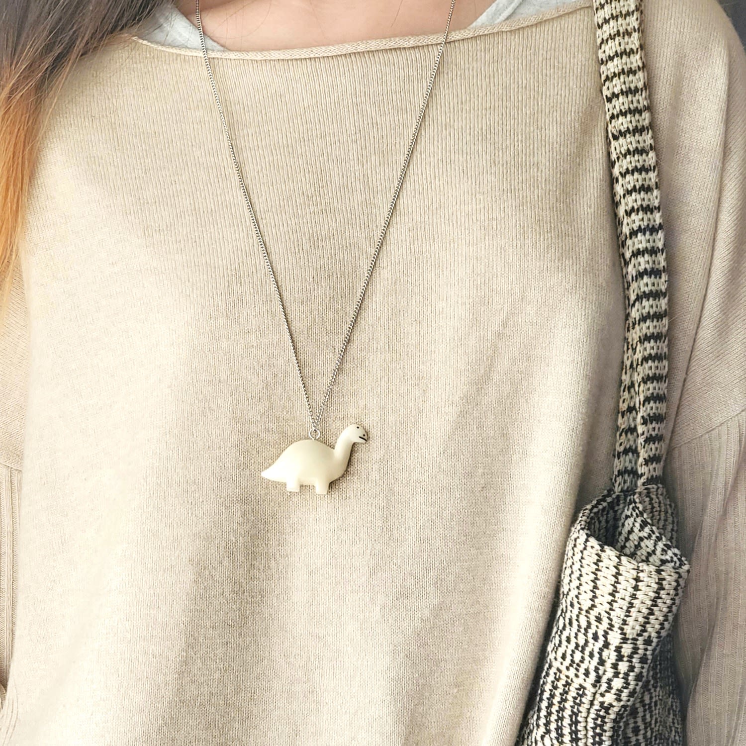Dino Tagua Necklace - Brachio