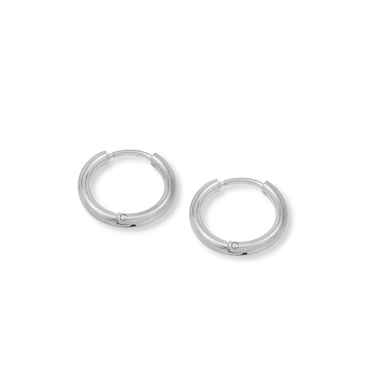 Silver Madison Hoops