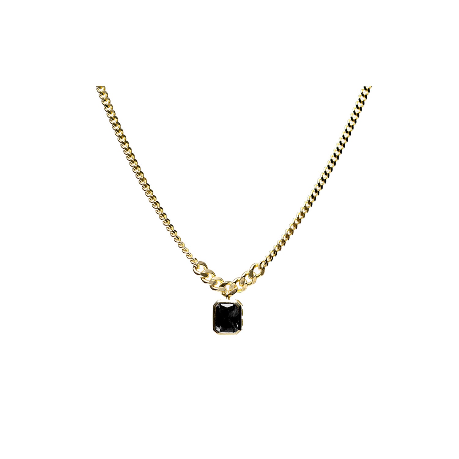 Black Chain Necklace