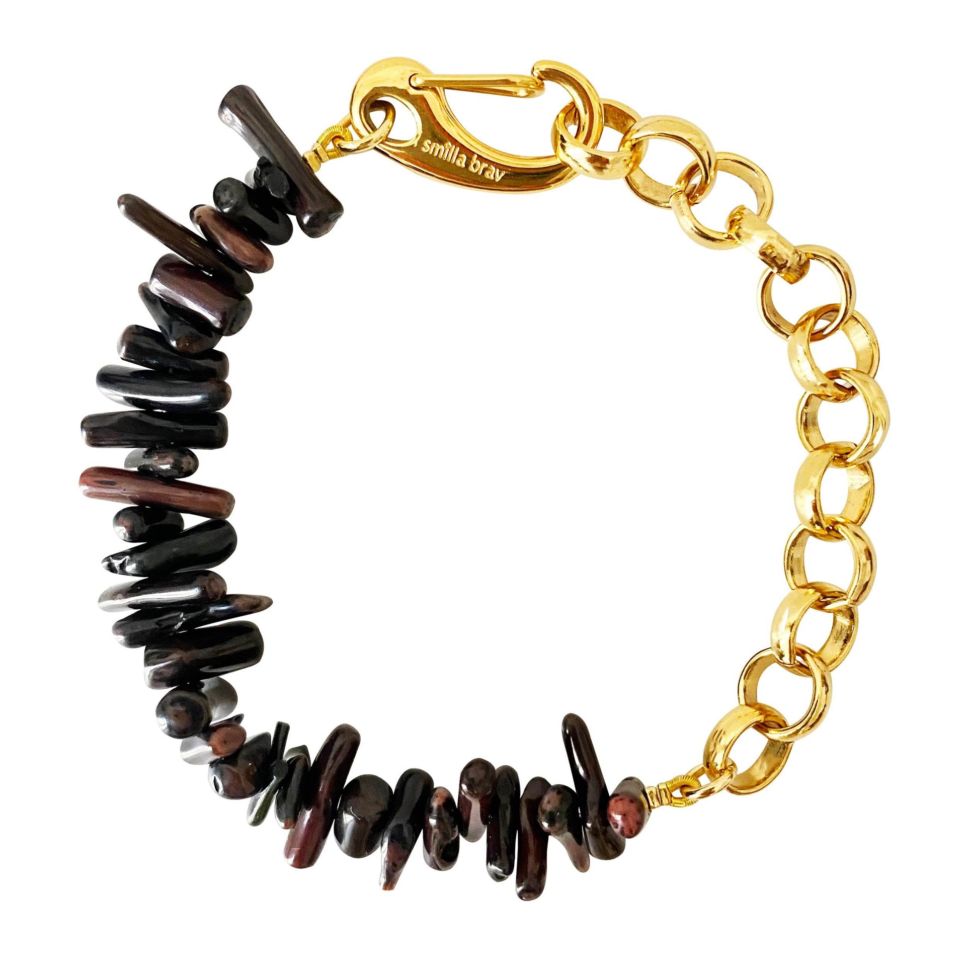Black Coral Bracelet Amelie