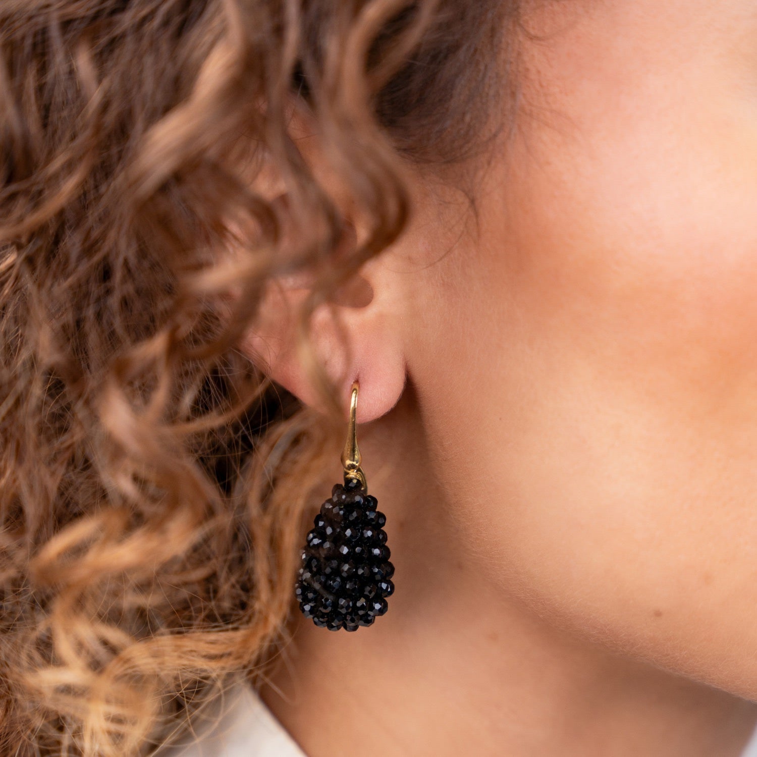 Black Earrings Amy Glassberry Cone S