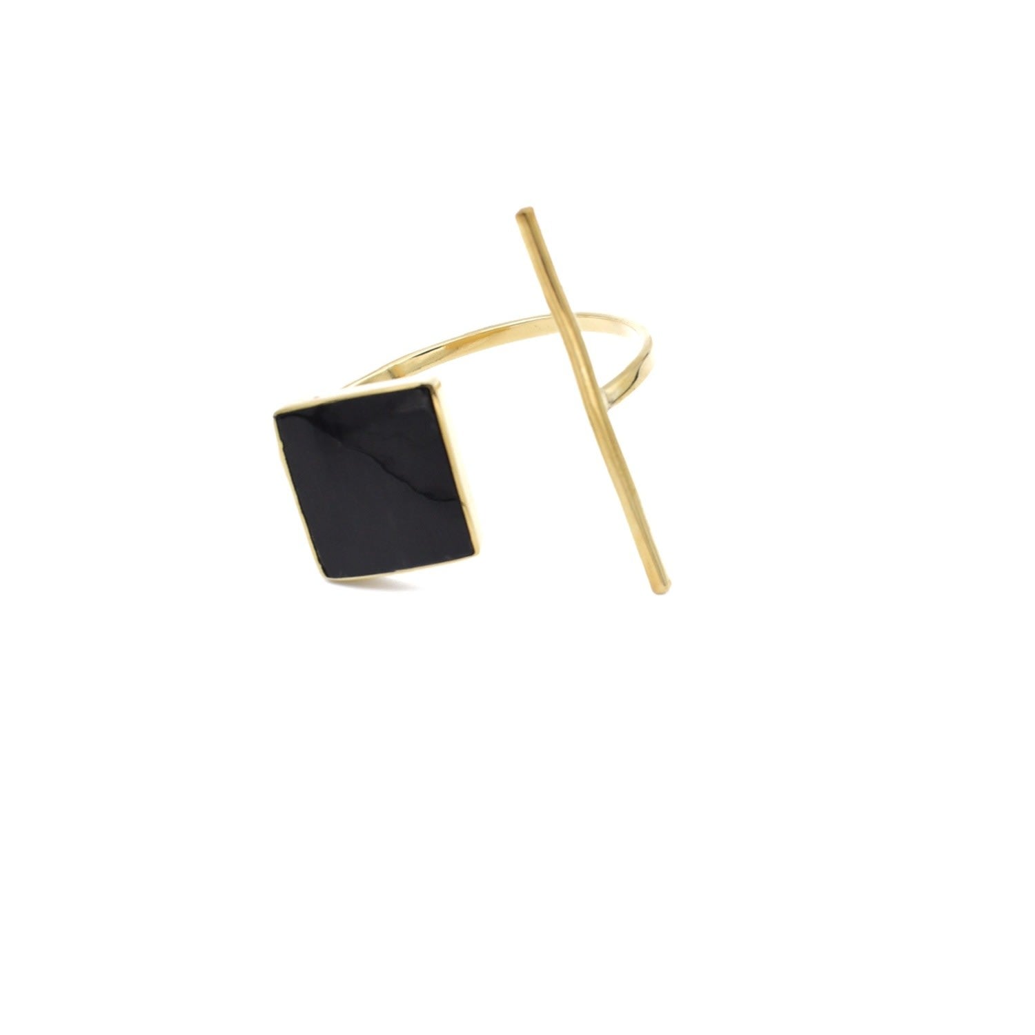Black Mraba Cuff