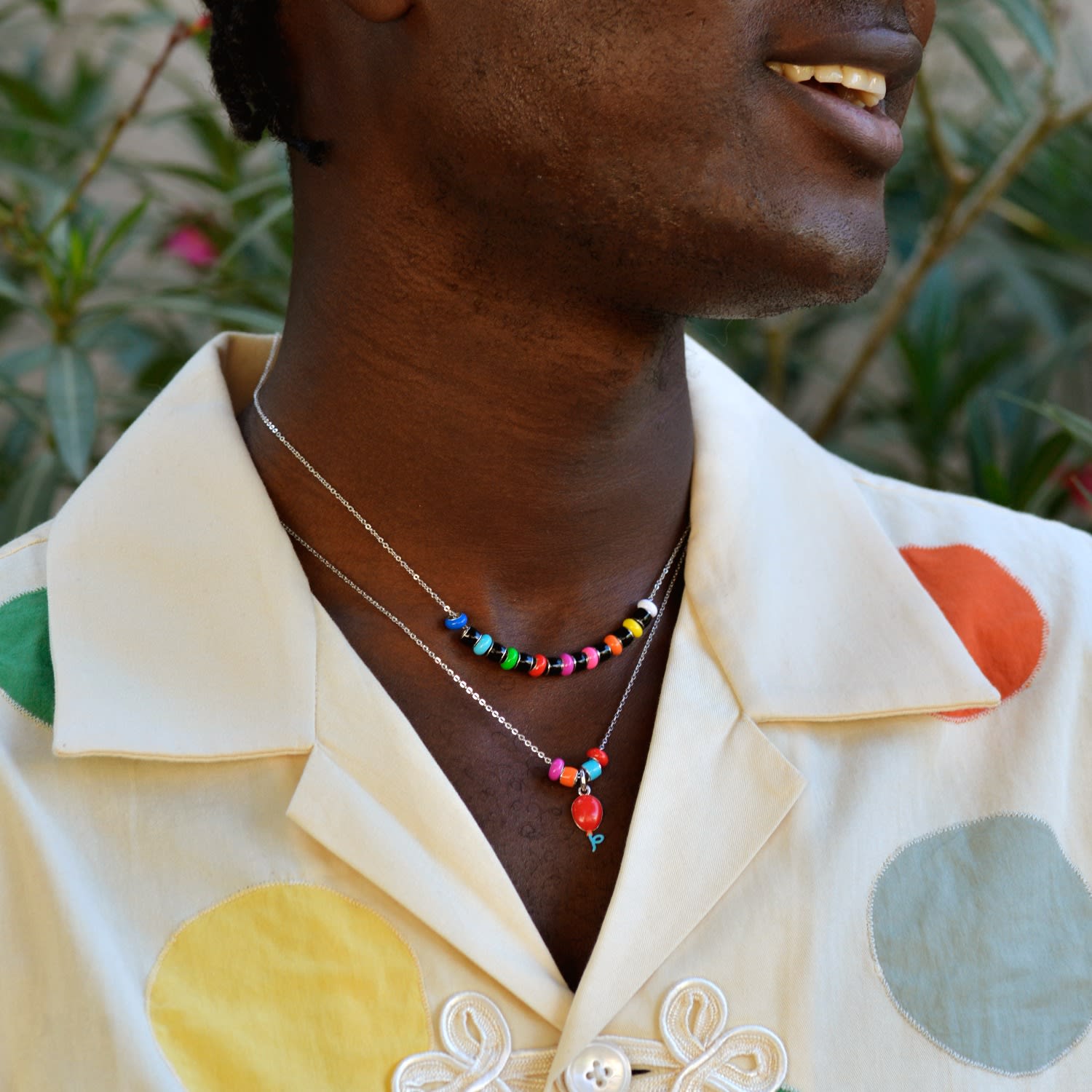 Black Rainbow Necklace