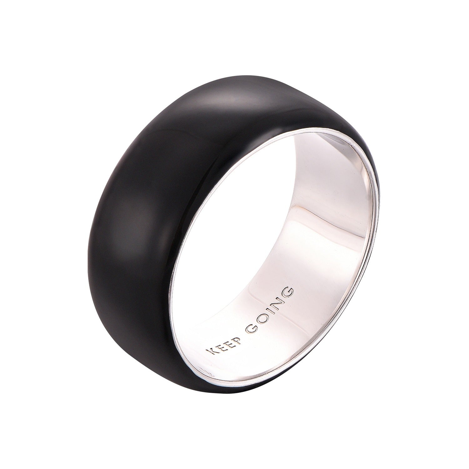 Black Thick Ring