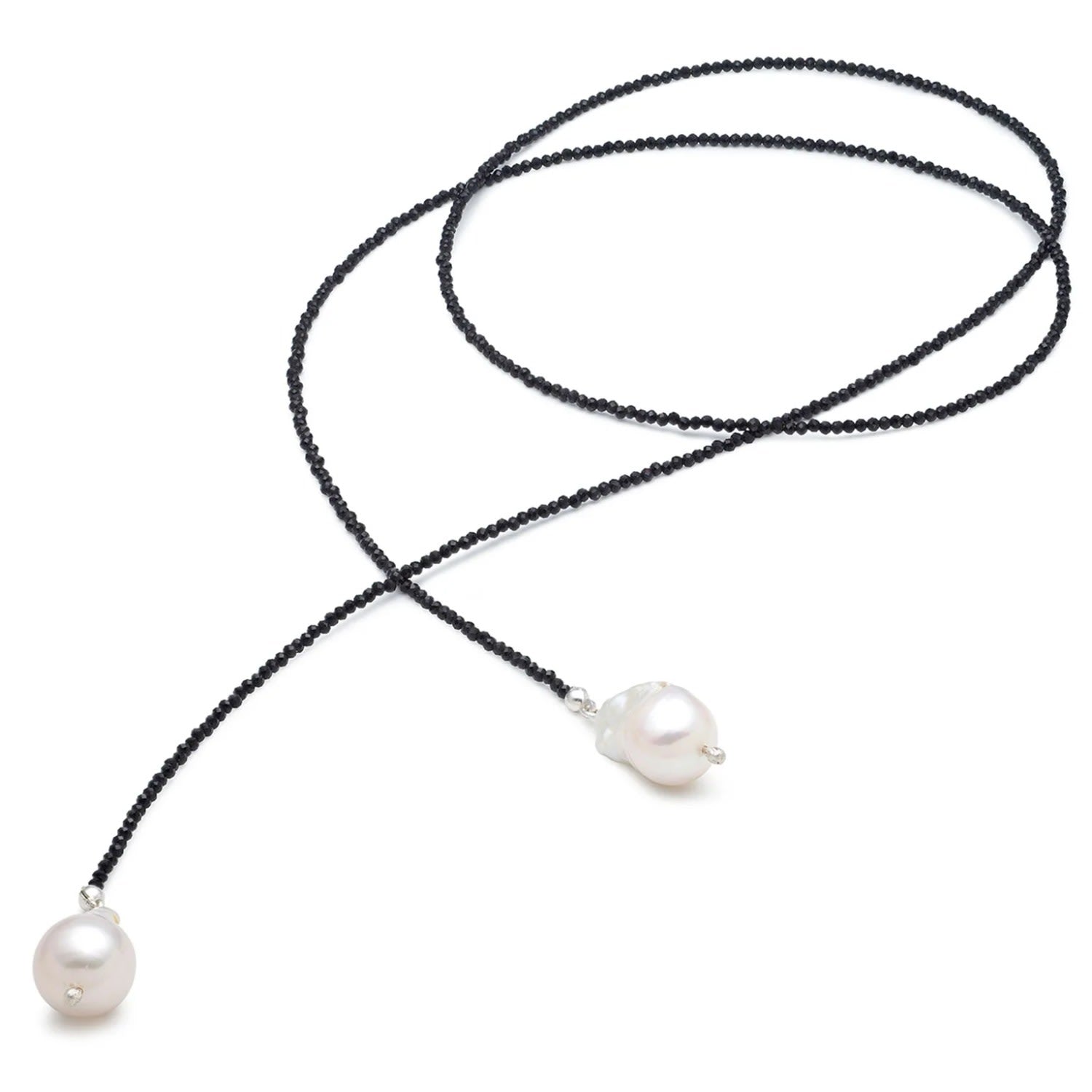 Black Swan Wrap Necklace